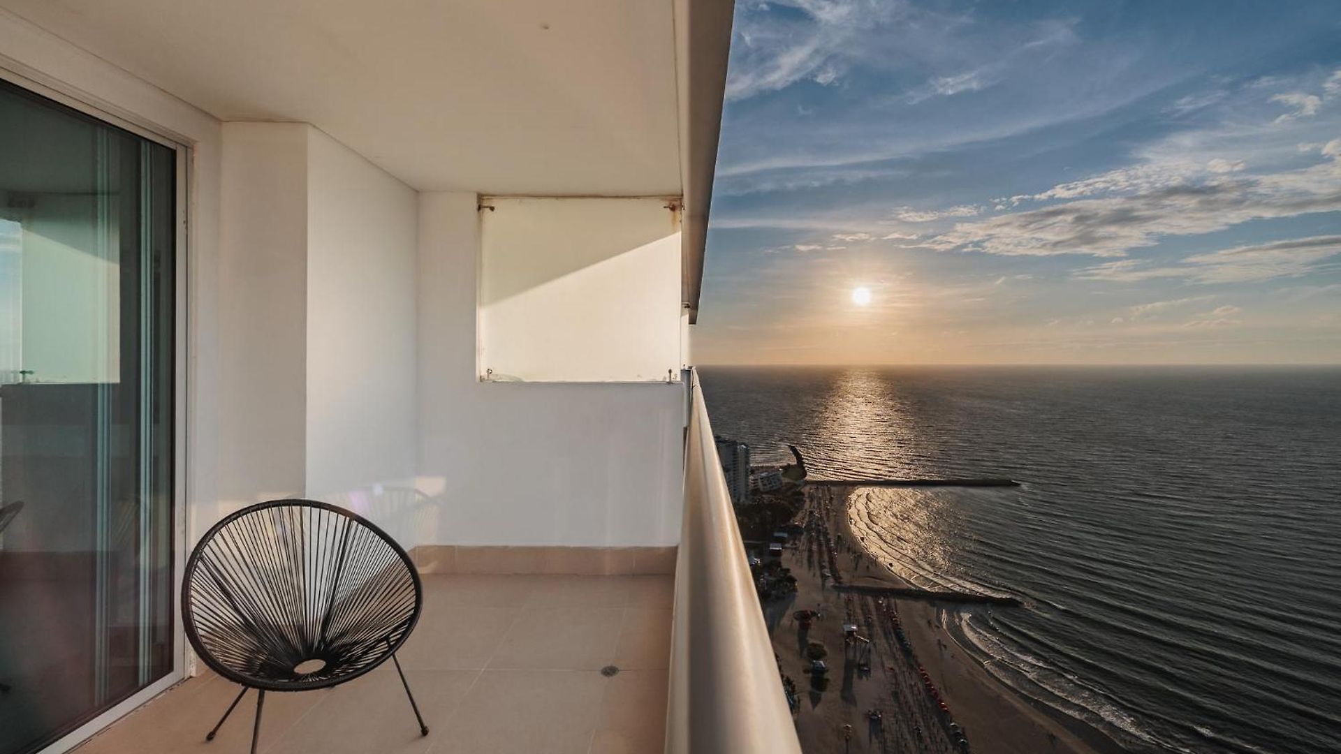 Apartamento Magnifico Apto De 1 Con Vista Inmejorable Al Mar En Bocagrande *