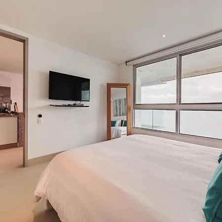 Apartment Magnifico Apto De 1 Con Vista Inmejorable Al Mar En Bocagrande