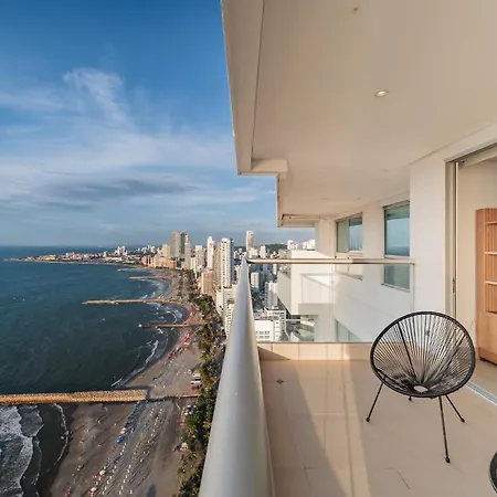 Apartment Magnifico Apto De 1 Con Vista Inmejorable Al Mar En Bocagrande